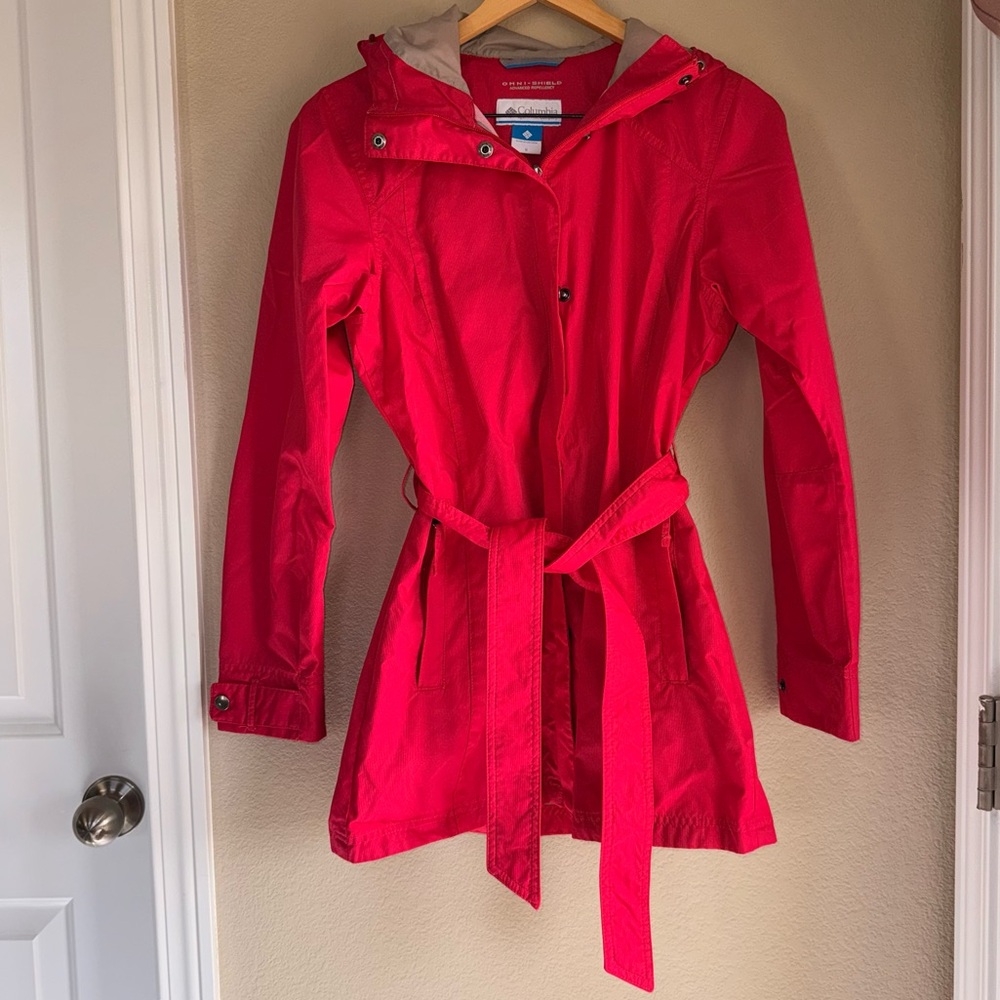 Columbia Vibrant Pink Hooded Jacket